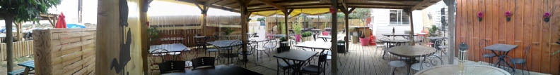 Restaurant Chez Milou Serignan Plage panorama interieur 2014